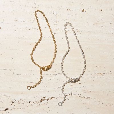 Soierie (Women) /ソワリー Figue clip slim necklace 130-053