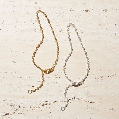 ＜Soierie (Women) ＞Ｆｉｇｕｅ　ｃｌｉｐ　ｓｌｉｍ　ｎｅｃｋｌａｃｅ　１３０－０５３