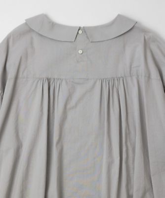 ジーンブラウス 綿ローンのピンタックブラウス 1301361ー11