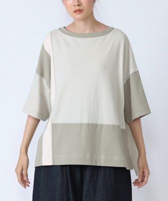 ＜BASCO (Women/大きいサイズ)＞カペル　ボックスシルエットの切替トップス　１３０１７５１ー１０