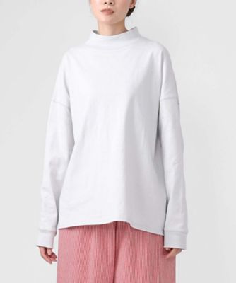 ＜BASCO (Women/大きいサイズ)＞キーストップ　アメリカコットンのハイネックプルオーバー　１３０６９６１ー７