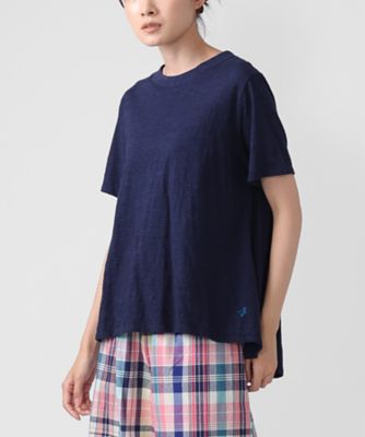 ＜BASCO (Women/大きいサイズ)＞アナントップ・Ｗ　ベーシックカラーの５分袖Ａライントップ　１３０９７６１ー７