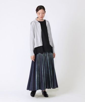エミリーカーデ　ロングセーラーカラーの綿カシミヤカーデ　１３１０２５１ー１０