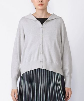 エミリーカーデ　ロングセーラーカラーの綿カシミヤカーデ　１３１０２５１ー１０