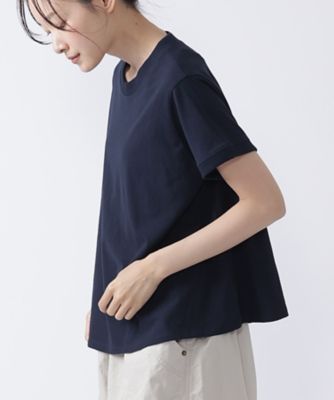 ピノトップ 強撚天竺コットンのシンプルT 1313562ー7 | BASCO