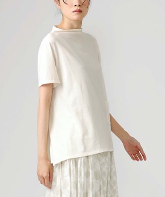 メロディトップ　パッチポケットのついたボトルネックトップ　１３１５４５２ー７