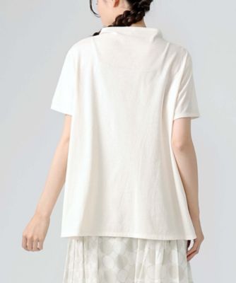 メロディトップ　パッチポケットのついたボトルネックトップ　１３１５４５２ー７