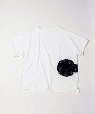 グッパトップ　サークルプリントのシンプルＴシャツ　１３１８２５２－７