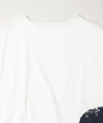 グッパトップ　サークルプリントのシンプルＴシャツ　１３１８２５２－７
