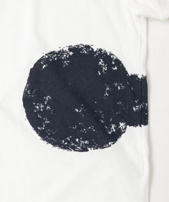 グッパトップ　サークルプリントのシンプルＴシャツ　１３１８２５２－７