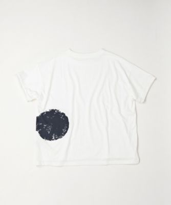 グッパトップ　サークルプリントのシンプルＴシャツ　１３１８２５２－７