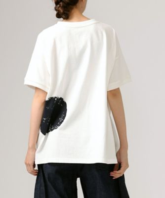 グッパトップ　サークルプリントのシンプルＴシャツ　１３１８２５２－７