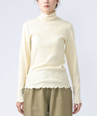 ＜BASCO (Women/大きいサイズ)＞メリダタートル・Ｄ　メロー仕上げの柔らかなタートルネック１３２２９５３ー７