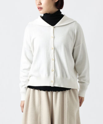 ＜BASCO (Women/大きいサイズ)＞エリスカーデ　ロングセーラーカラーの綿カシミヤカーデ