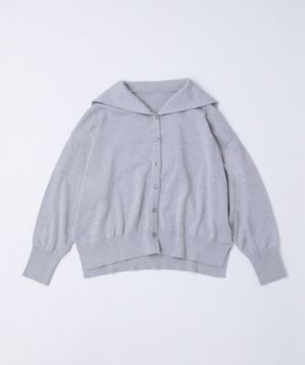 エリスカーデ　ロングセーラーカラーの綿カシミヤカーデ