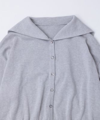 エリスカーデ　ロングセーラーカラーの綿カシミヤカーデ