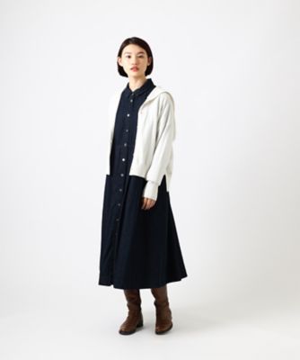エリスカーデ　ロングセーラーカラーの綿カシミヤカーデ