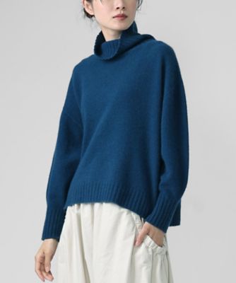 ＜BASCO (Women/大きいサイズ)＞マセルトップ　ホールガーメントのタートルネックニット　１３２４８５３－１０