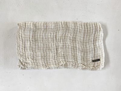 ＜R & D.M.Co-/OLDMAN’S TAILOR＞Ｗ　ＦＡＣＥ　ＬＩＮＥＮ　ＳＴＯＬＥ　ＣＨ