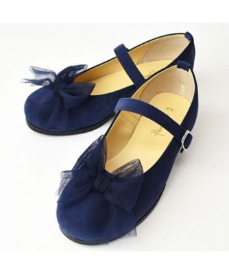 ＜POMPKINS (Baby&Kids)＞チュールリボンストラップシューズ　２８２１００２