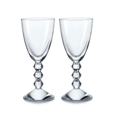 ＜Baccarat＞ベガ　ワイングラス　２客セット（１３６５１０３＊２）