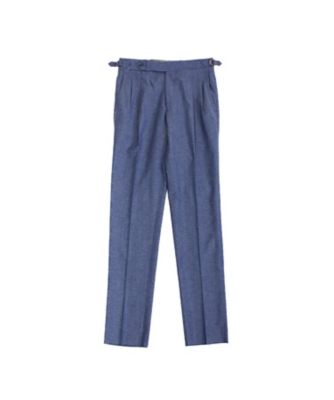 RING JACKET CANONICO PANTS 46 ウールトラウザーズ トラウザーズ-Trousers | RING JACKET MEISTER ONLINE STORE