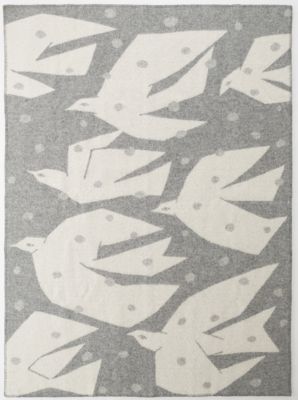 KLIPPAN クリッパン ウールシートブランケット TRIP グレー ×2枚