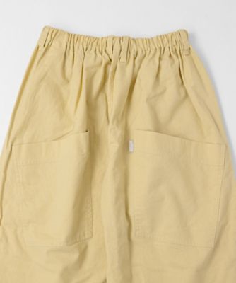 マオパンツ・28 綿麻素材の後ろビッグポケットパンツ 1400461