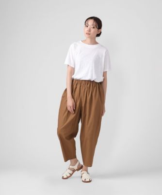 マオパンツ・28 綿麻素材の後ろビッグポケットパンツ 1400461 