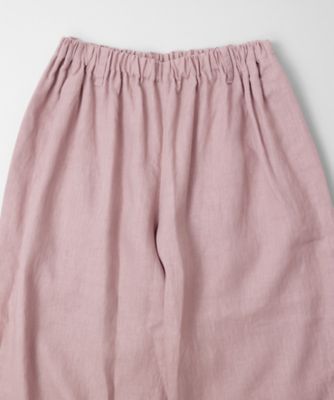 マオパンツ麻・20 リネン素材の後ろビックポケットパンツ