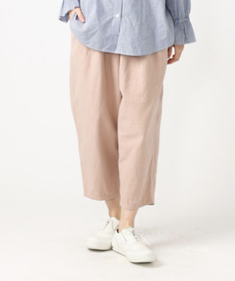 マオパンツ・2 コットンとヘンプ素材のペールピンクカラー | BASCO