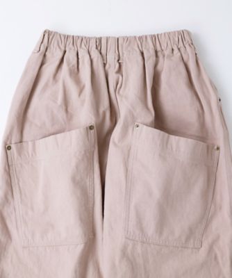 マオパンツ・２　コットンとヘンプ素材のペールピンクカラー