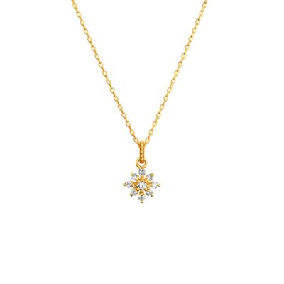 ＜EAU DOUCE ４℃(Women)＞Ｋ１０イエローゴールド　ネックレス