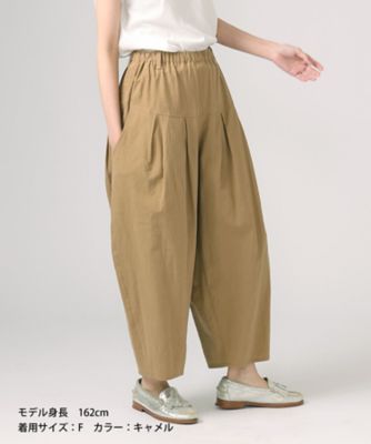 希少 ARTS&SCIENCE ジョッパーズパンツ タックパンツ アジャスター ジョーパンツ タックを入れた綿麻ジョッパーズパンツ