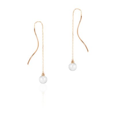 ＜EAU DOUCE ４℃(Women)＞Ｋ１０ピンクゴールド　ピアス