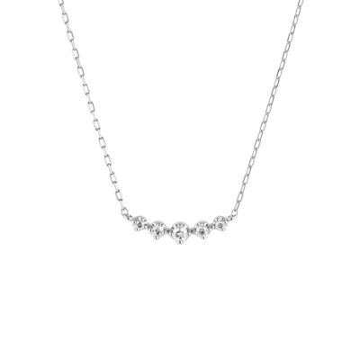 ＜EAU DOUCE ４℃(Women)＞Ｋ１８ホワイトゴールド　ネックレス