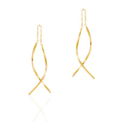 EAU DOUCE ４℃(Women)/オデュース　ヨンドシー Ｋ１８イエローゴールド　ピアス