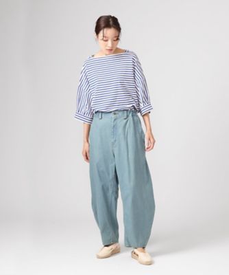 ライサパンツ　８オンスデニムのバレルレッグパンツ　１４１５３２－４