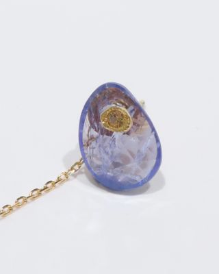 ＜MONAKA jewellery (Women)＞Ｆｌａｔピアス　－Ｔａｎｚａｎｉｔｅ－　※シングル　１４１５４＿１３ＰＥ１７－０１０６９