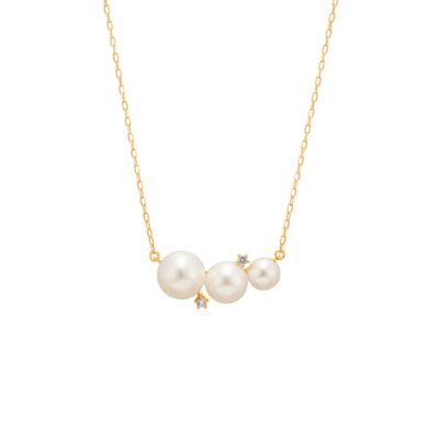 ＜EAU DOUCE ４℃ (Women)＞Ｋ１８イエローゴールド　ネックレス