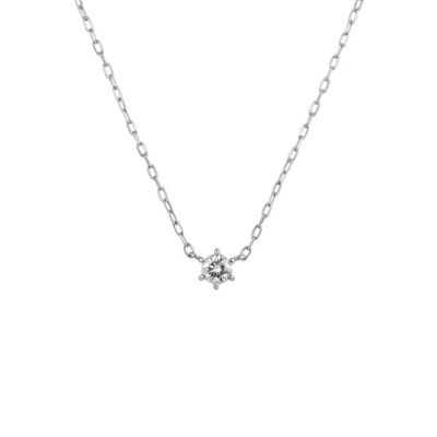 ＜EAU DOUCE ４℃ (Women)＞プラチナ　ネックレス