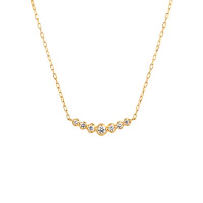 ＜EAU DOUCE ４℃(Women)＞Ｋ１８イエローゴールド　ネックレス