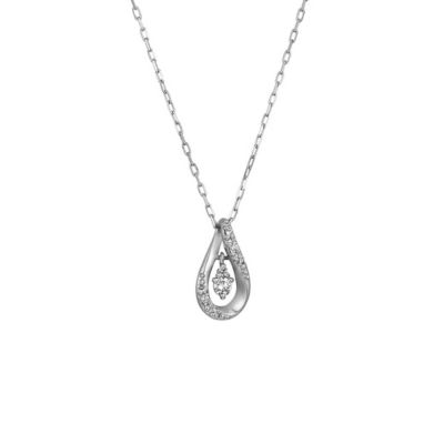 ＜EAU DOUCE ４℃(Women)＞プラチナ　ネックレス