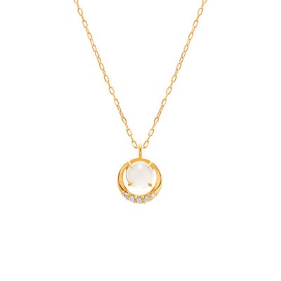 ＜EAU DOUCE ４℃(Women)＞Ｋ１８イエローゴールド　ネックレス