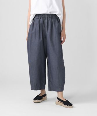 ＜BASCO (Women/大きいサイズ)＞ロキパンツ・Ｂ　ピケ素材のバルーンシルエットボトム　１４１８５６２ー４