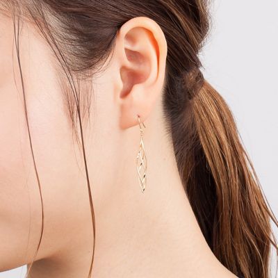 K18イエローゴールド ピアス | EAU DOUCE 4℃ (Women)/オデュース