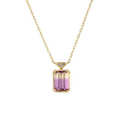 ＜EAU DOUCE ４℃(Women)＞Ｋ１０イエローゴールド　ネックレス