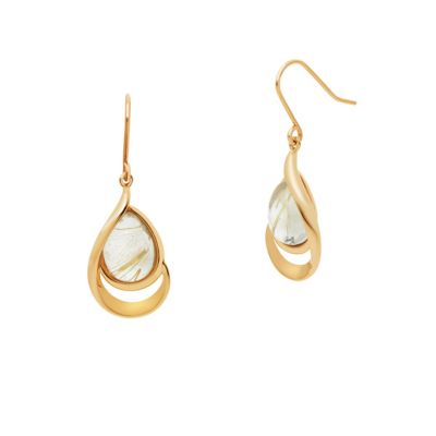 EAU DOUCE ４℃(Women)/オデュース　ヨンドシー Ｋ１０イエローゴールド　ピアス