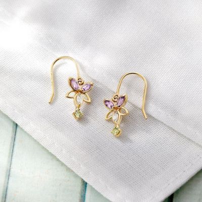 ＜EAU DOUCE ４℃(Women)＞Ｋ１０イエローゴールド　ピアス