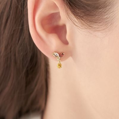 Ｋ１０イエローゴールド　ピアス